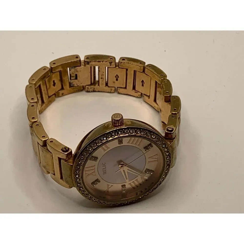 Relic ZR34308 Women's Stainless Steel Analog Rose Gold Dial Quartz Watch JD310
